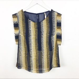 Mono B Size M Sheer Blouse